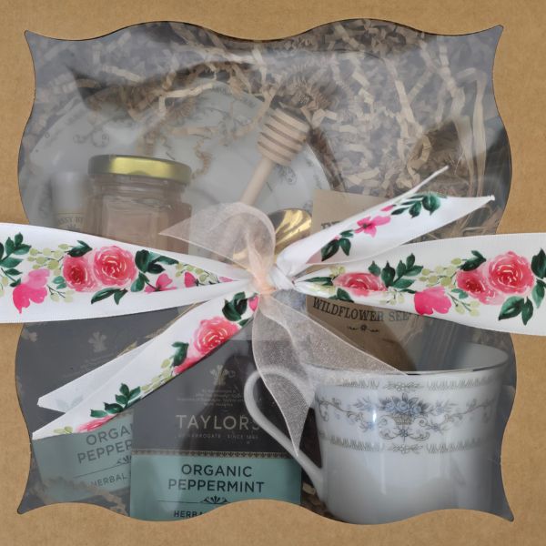 Local Honey and Tea set from Sassy Bee's Honey